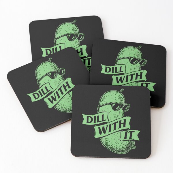 Item preview, Dill With It - Dill Pickle Lover Pickling Cucumber designed and sold by heupelipocko.