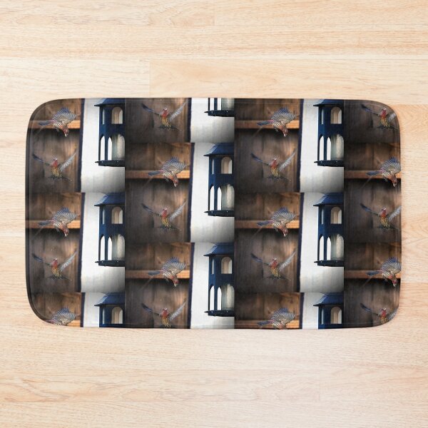 Item preview, Two House Finches Squabbling at the Feeder designed and sold by CarolM.