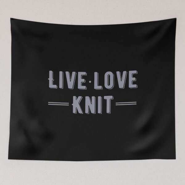 Item preview, Live - Love - Knit designed and sold by caiknelinex.