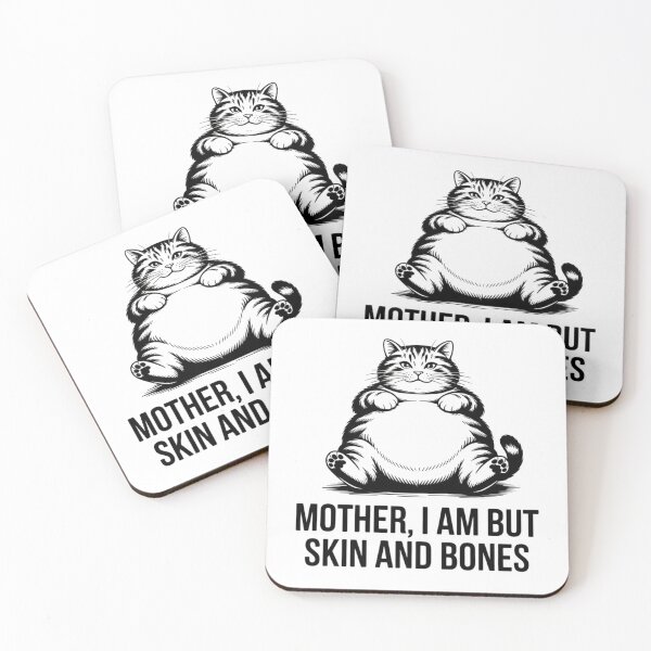 Item preview, Cat Mother I Am But Skin and Bones designed and sold by Clairenity Studio.