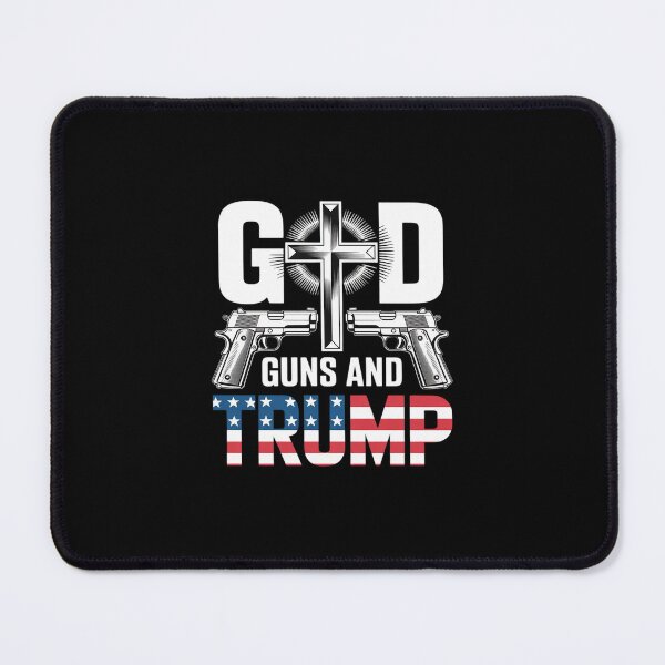 Item preview, GOD. GUNS. TRUMP - 2nd AMENDMENT PATRIOTIC designed and sold by MarkLeedsArt.