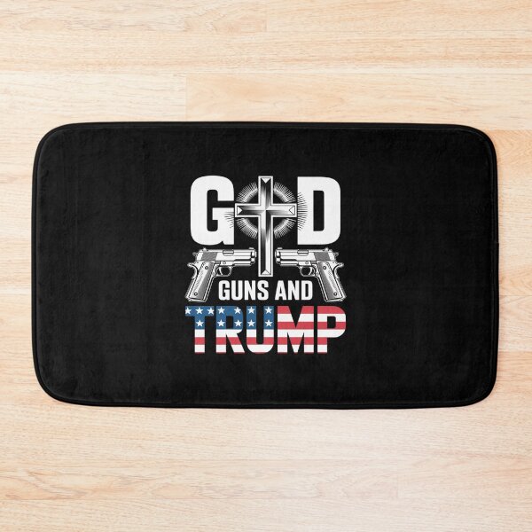 Item preview, GOD. GUNS. TRUMP - 2nd AMENDMENT PATRIOTIC designed and sold by MarkLeedsArt.