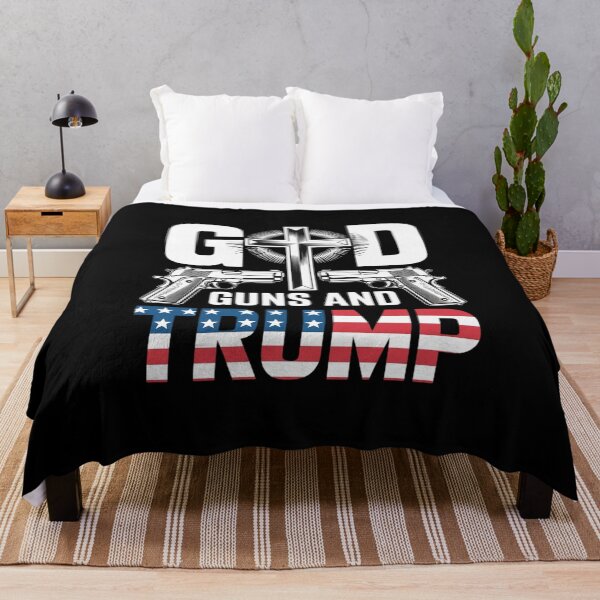 Item preview, GOD. GUNS. TRUMP - 2nd AMENDMENT PATRIOTIC designed and sold by MarkLeedsArt.