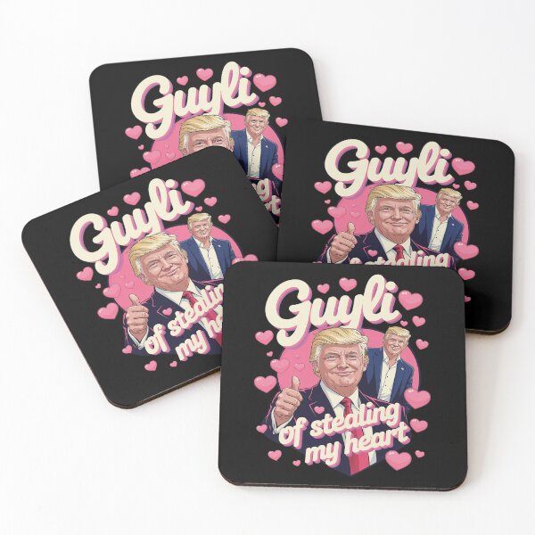 Item preview, Guilty Of Stealing My Heart Pink Trump Trump Girl Valentines designed and sold by MarkLeedsArt.