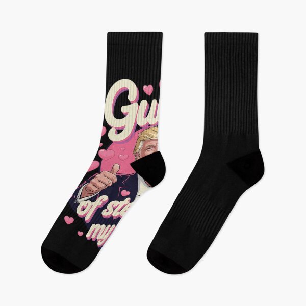 Item preview, Guilty Of Stealing My Heart Pink Trump Trump Girl Valentines designed and sold by MarkLeedsArt.