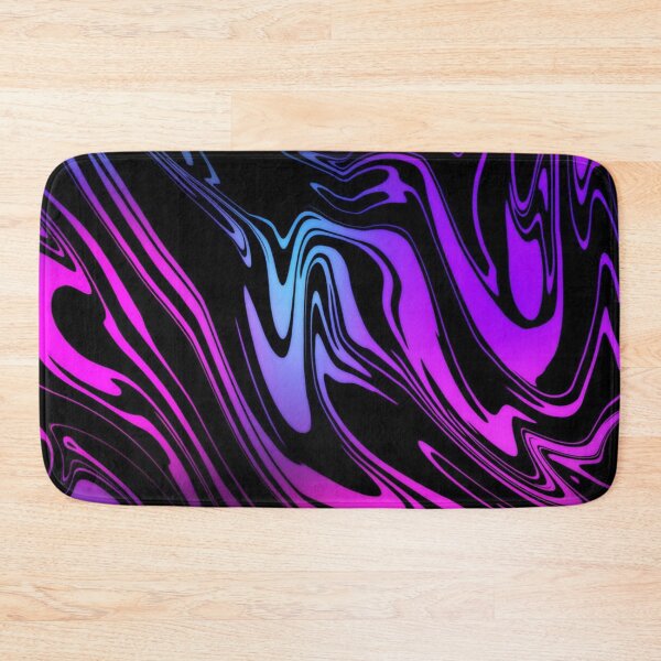 Item preview, Purple Neon Fluid Modern Abstract Design designed and sold by ARTHEMID.