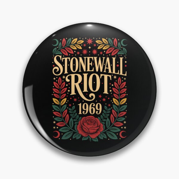 Item preview, Gay Pride Month Rainbow Flag Stonewall Riot 1969 LGBTQ designed and sold by EllenJast.