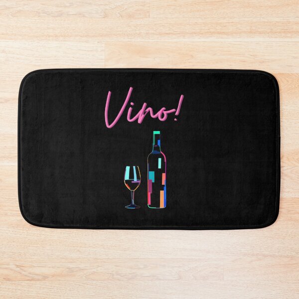 Item preview, Vino! Modern Wine Bottle Pop Art - Colorful Wine Lover Gift designed and sold by Pulse & Paws | Pop Culture Tees and Stickers.