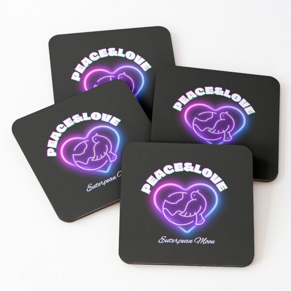 Item preview, Euterpean Moon, Peace & Love, Album Cover designed and sold by LeoMoonShine.