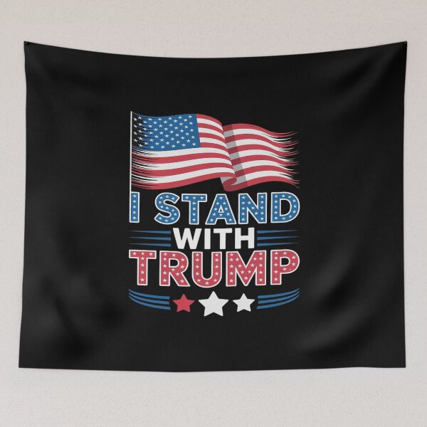Item preview, I Stand With Trump Election designed and sold by MarkLeedsArt.