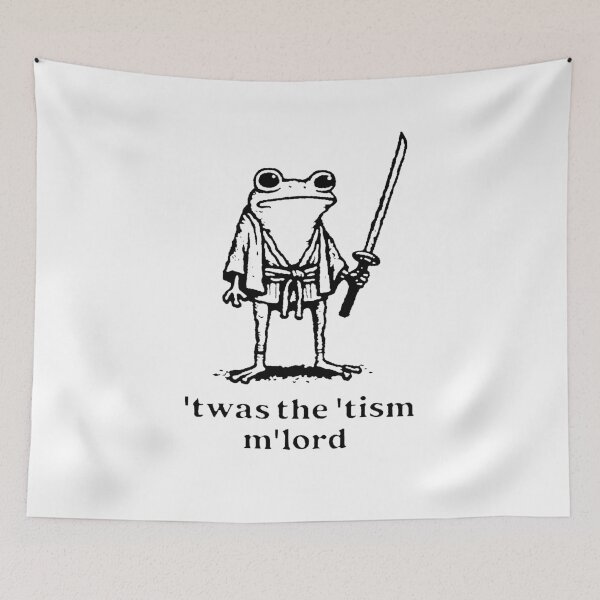 Item preview, ‘Twas The ‘Tism M’Lord designed and sold by volkertmichael.