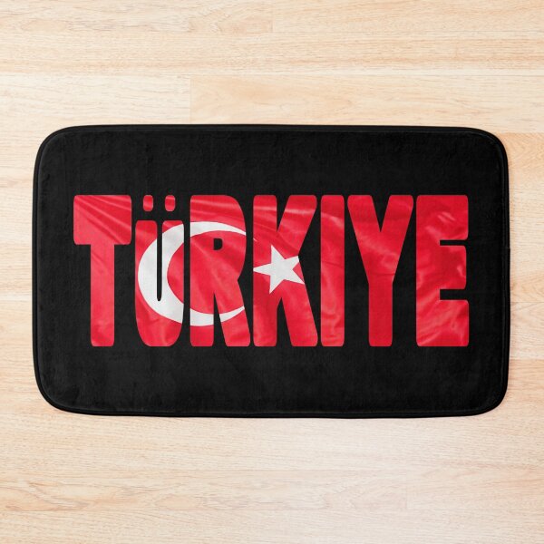 Item preview, TÜRKIYE - Flag Flying in Wind cut to Letters Souvenir Sticker Shirt designed and sold by Adam Gormley.