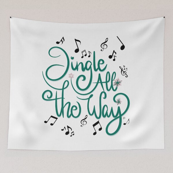 Item preview, Green Jingle All The Way designed and sold by Petal Envy.
