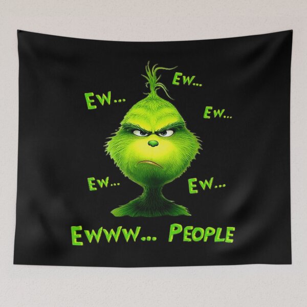 Item preview, grinchew people Christmas Sticker designed and sold by felswfmcluensi.