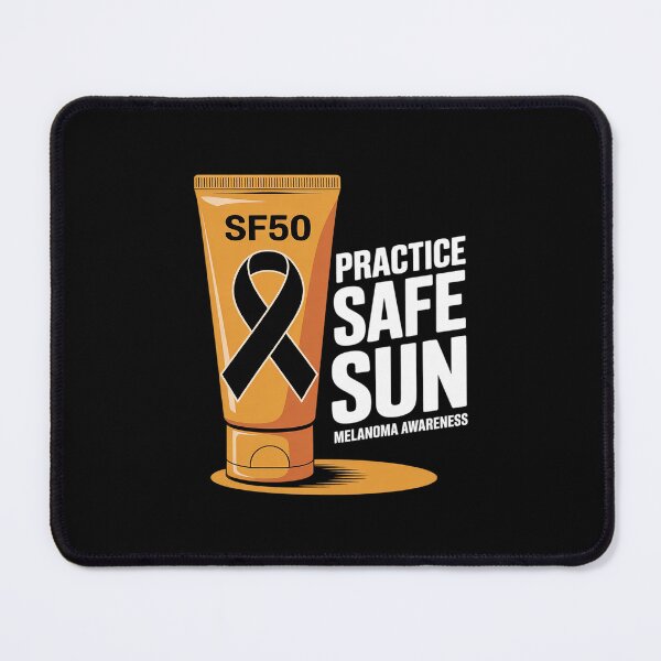 Item preview, Practice Safe Sun Melanoma Awareness Skin Cancer designed and sold by repconomArt.