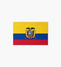 Ecuador Flag- Show your love for Ecuador! Art Board