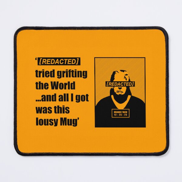 Item preview, Lousy [REDACTED] Mug (Orange) designed and sold by  Enjoy Artwork .
