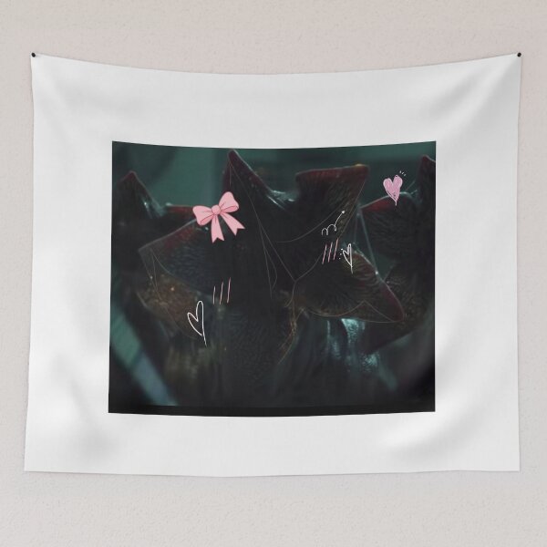 Item preview, Pookie Demodog Bow – Cute Horror Monster | Stranger monster season 5 designed and sold by Fandom Universe.