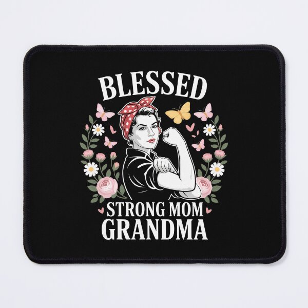 Item preview, Mother's Day Blessed Strong Mom Grandma Strong designed and sold by IdunayaStore.