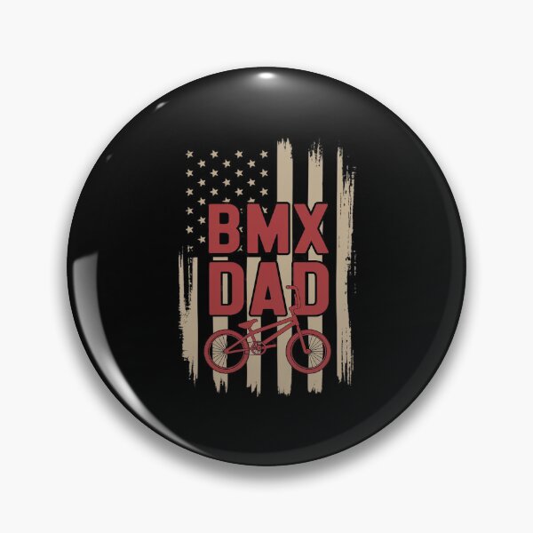 Item preview, BMX Dad Patriot Freestyle Bike Father's Day  USA  designed and sold by FadeOfThrone.