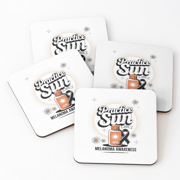 Item preview, Skin Cancer Awareness Practice Safe Sun Melanoma Awareness designed and sold by repconomArt.