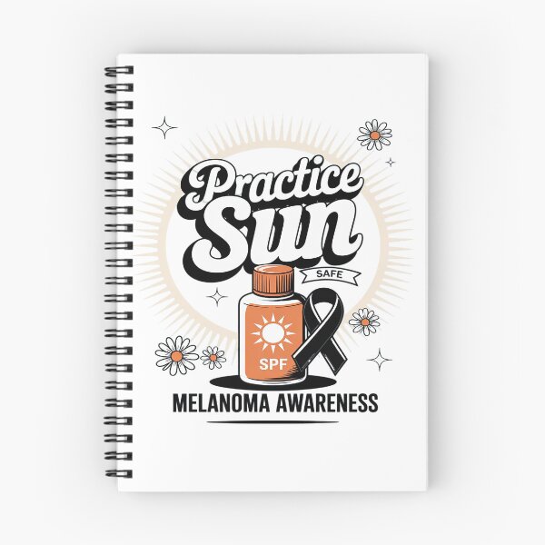 Item preview, Skin Cancer Awareness Practice Safe Sun Melanoma Awareness designed and sold by repconomArt.