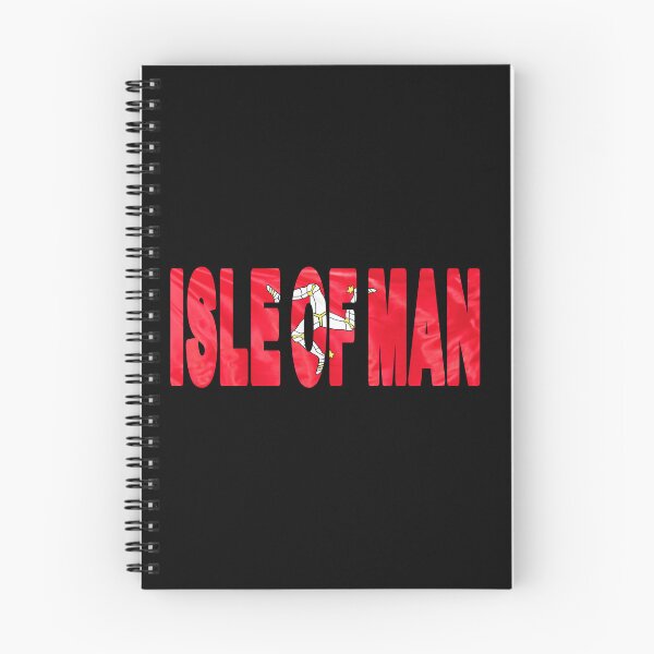 Item preview, ISLE OF MAN - Flag Flying in Wind cut to Letters Souvenir Sticker Shirt designed and sold by Adam Gormley.