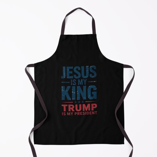 Item preview, Jesus Is My King Trump Is My President designed and sold by AquaKiev.