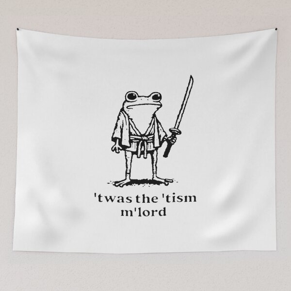 Item preview, ‘Twas The ‘Tism M’Lord  designed and sold by sherrinehiggins.