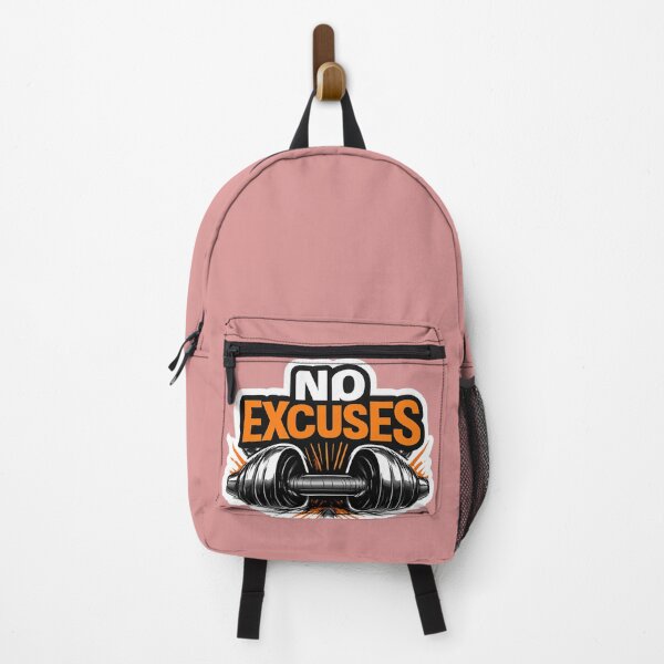 Item preview, Gym Motivation Sticker – No Excuses Fitness Workout Design designed and sold by RevieusaR.