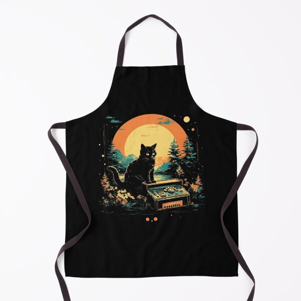 Item preview, Cool Cat Art Vintage Surreal Van Gogh Style Cat Graphic designed and sold by stanton88.