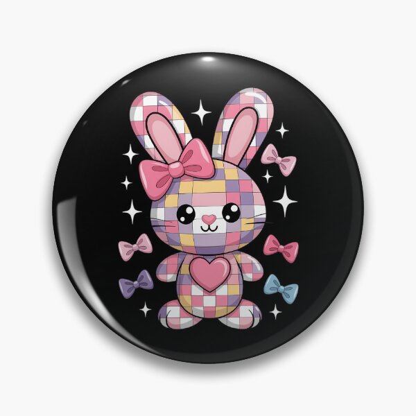 Item preview, Happy Easter Day Bunny Rabbit With Cute Bow Coquette designed and sold by EllenJast.