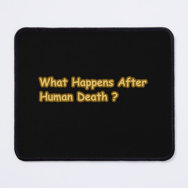 Item preview, What Happens After Human Death? Deep Spiritual Question Typography Design designed and sold by CapriCreatives.