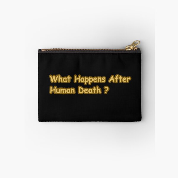 Item preview, What Happens After Human Death? Deep Spiritual Question Typography Design designed and sold by CapriCreatives.