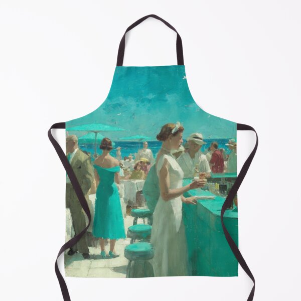 Item preview, Turquoise Hour at the Seaside Lounge designed and sold by afrancisCL.