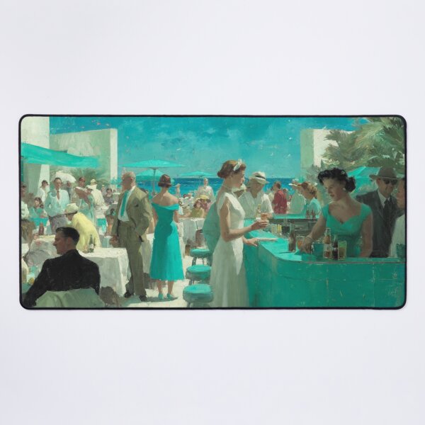 Item preview, Turquoise Hour at the Seaside Lounge designed and sold by afrancisCL.