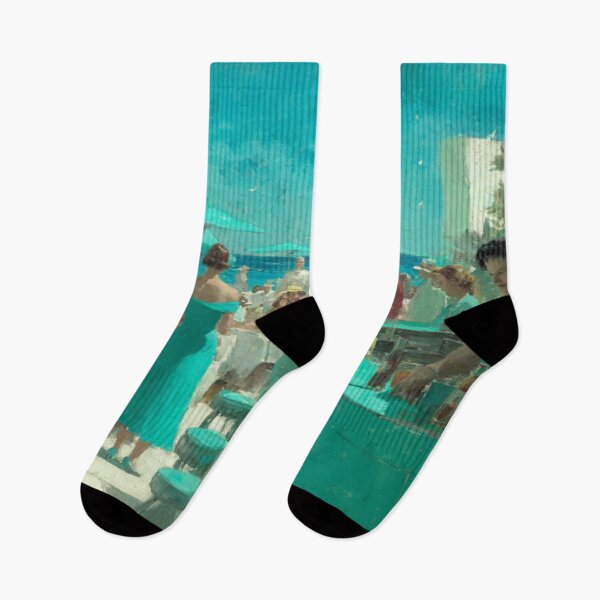 Item preview, Turquoise Hour at the Seaside Lounge designed and sold by afrancisCL.