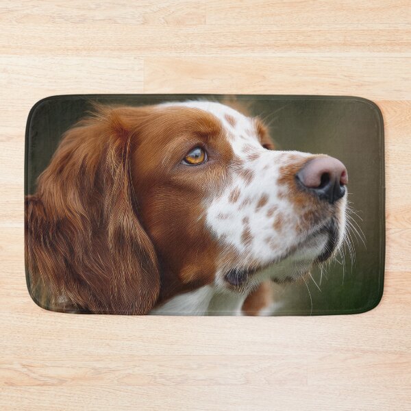 Item preview, Irish Red and White Setter Portrait designed and sold by Elisabeth Lucas.