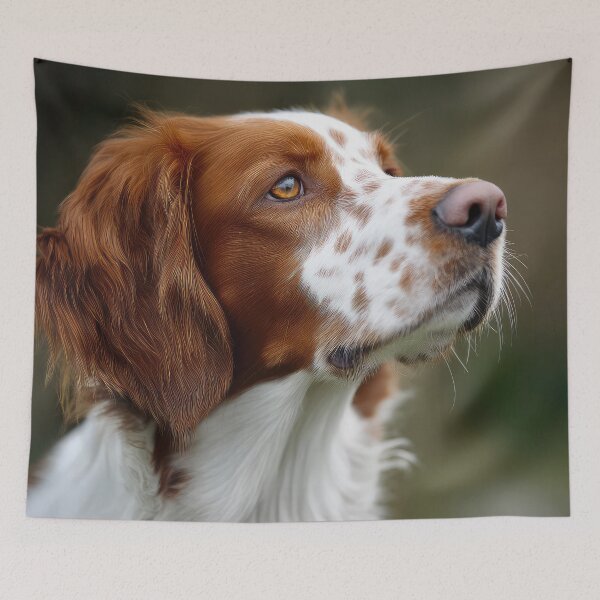 Item preview, Irish Red and White Setter Portrait designed and sold by Elisabeth Lucas.