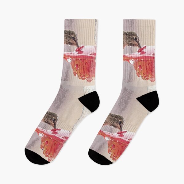 Item preview, Very Wet Hummer at the Feeder designed and sold by CarolM.