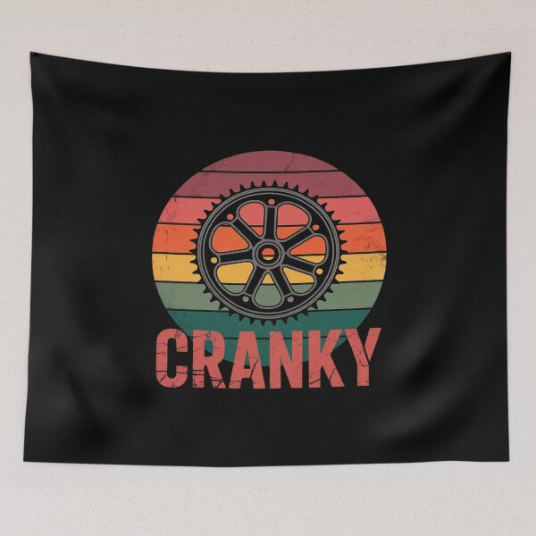 Item preview, Cranky Bicycle Lover Crank Cycling Biker Mountain Bike  designed and sold by MythWoot.