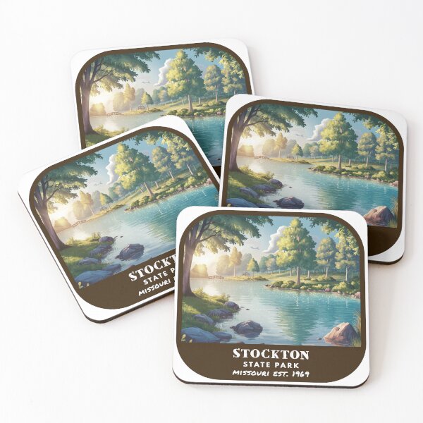 Item preview, Vintage Stockton State Park (Missouri State Park) designed and sold by RabbitK.