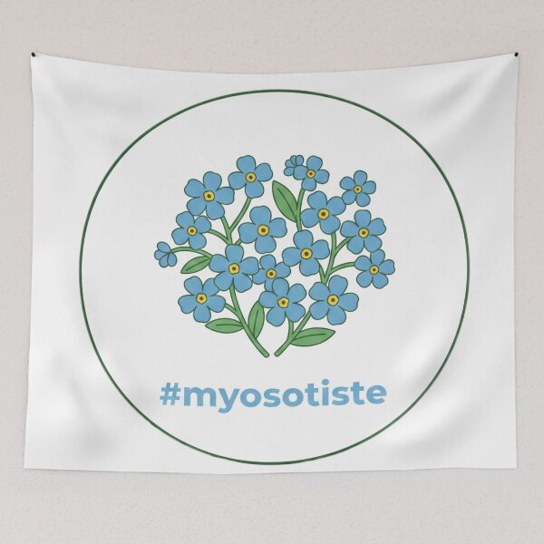 Item preview, Myosotist designed and sold by Je Suis À Moitié Plein.