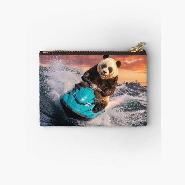 Item preview, Panda Blasts Through the Waves designed and sold by Tridentulus.