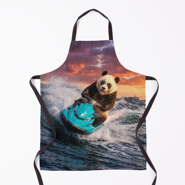 Item preview, Panda Blasts Through the Waves designed and sold by Tridentulus.