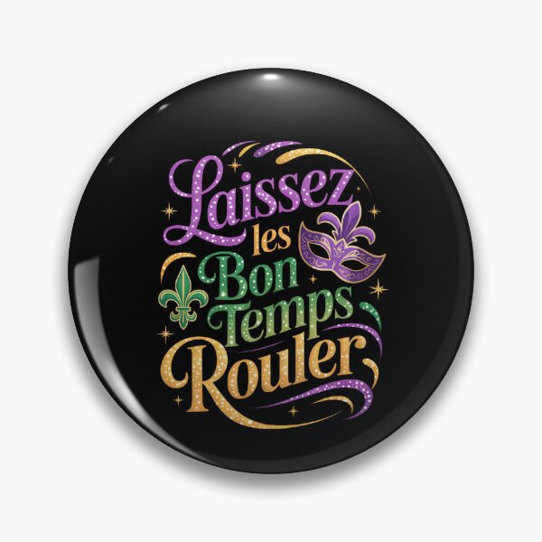 Item preview, Laissez Les Bon Temps Rouler Mardi Gras 2026 New Orleans designed and sold by EllenJast.