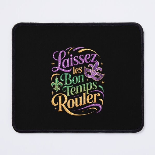 Item preview, Laissez Les Bon Temps Rouler Mardi Gras 2026 New Orleans designed and sold by EllenJast.