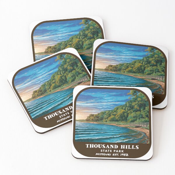 Item preview, Vintage Thousand Hills State Park (Missouri State Park) designed and sold by RabbitK.