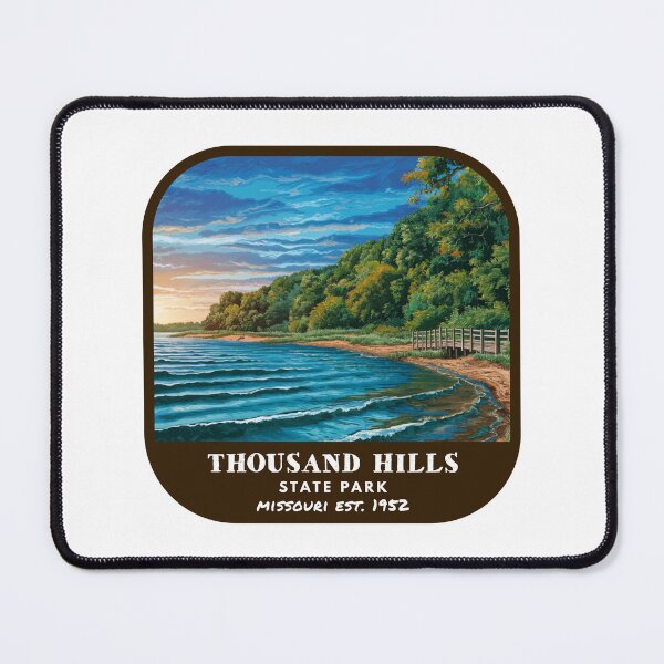 Item preview, Vintage Thousand Hills State Park (Missouri State Park) designed and sold by RabbitK.