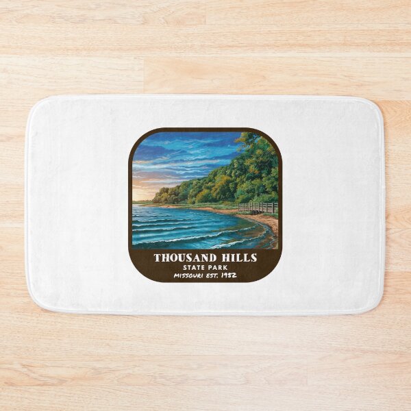 Item preview, Vintage Thousand Hills State Park (Missouri State Park) designed and sold by RabbitK.